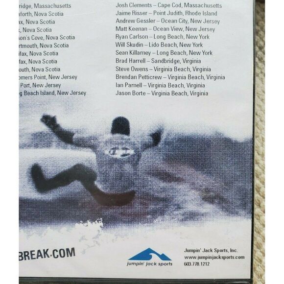 NEW Red Bull Ice Break Winter Nova Scotia DVD VIDEO DOCUMENTARY sub zero surf - Picture 3 of 4